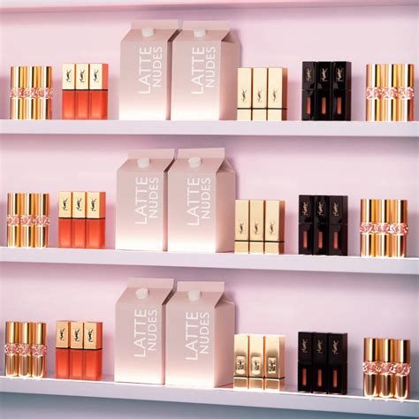 ysl milk tea shop collection